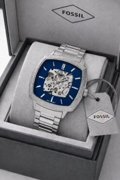 Fossii_l x Nick Jonas Machine Luxe silver Blue