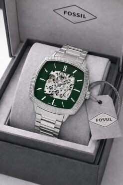 Fossii_l x Nick Jonas Machine Luxe silver green