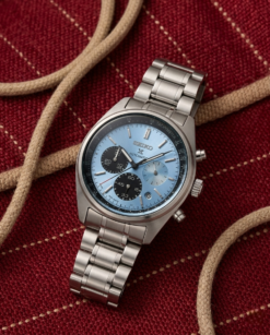 Seiko Prospex Chronograph Silver-Skyblue