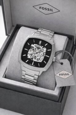 Fossii_l x Nick Jonas Machine Luxe silver Black