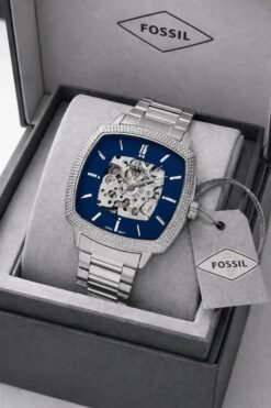 Fossii_l x Nick Jonas Machine Luxe silver Blue