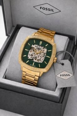 Fossii_l x Nick Jonas Machine Luxe gold green