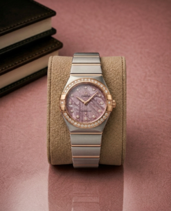 Omeg_ga Constellation Quartz luxury watch