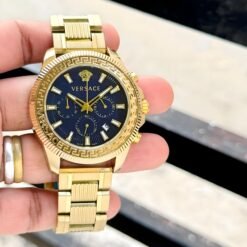 Versace Greca Action Chronograph gold blue